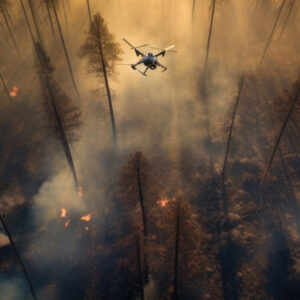 How does a forest fight fire?