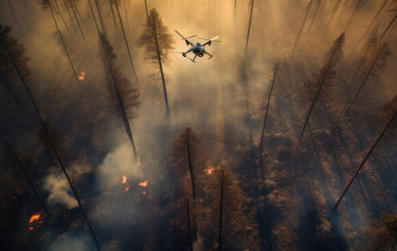 How does a forest fight fire?