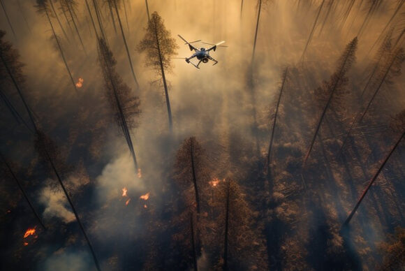 How does a forest fight fire?